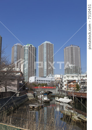 Tsukudajima和摩天大樓 Tsukudajima和摩天大樓 7310431