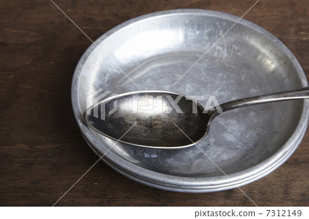 Spoon with aluminum dish 7312149