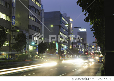 Boulevard Night view 7313604