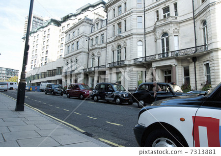 在倫敦出租車裡 7313881