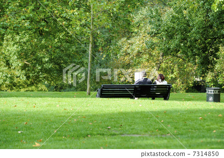 綠園長凳 7314850