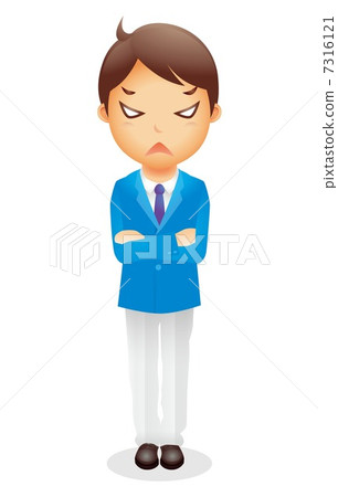 商人(淺蘭)例證 商人(淺蘭)例證 7316121