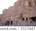Petra ruins of World Heritage Sites in Jordan (Grave of Obelisk) 7317447