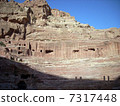 Petra ruins of World Heritage Sites in Jordan (Grave of Obelisk) 7317448