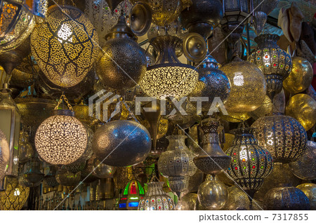 Moroccan antique lamp 7317855