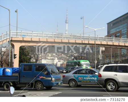 Seoul Townscape Seoul Tower Seoul Townscape Seoul Tower 7318270