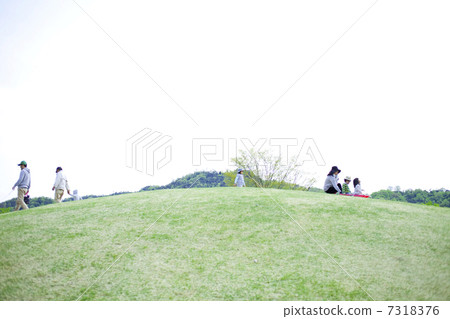 top of the hill 7318376