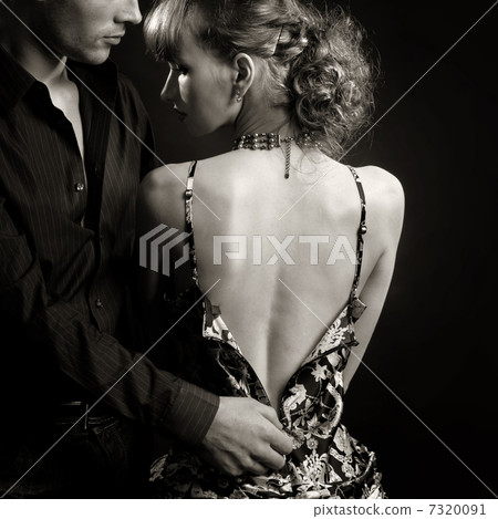 black and white photo of man undress the woman black and white photo of man undress the woman 7320091
