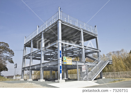 Tsunami evacuation tower 7320731