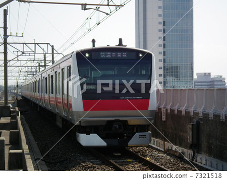Keiyo Line E233 Series Shinkiba Station 7321518