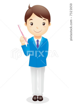 Business man (light blue) Illustration Business man (light blue) Illustration 7321650
