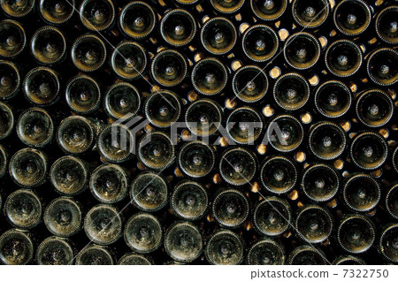 bottles in wine cellar 7322750