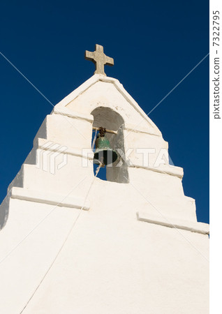 The Church of Panagia Paraportiani, Mykonos Island, Greece The Church of Panagia Paraportiani, Mykonos Island, Greece 7322795