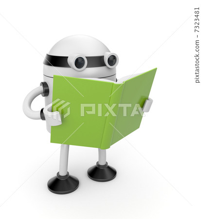 Robot read the book Robot read the book 7323481