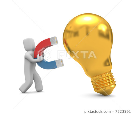 Magnet for new ideas 7323591