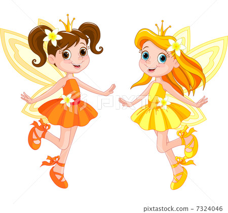 Two cute fairies Two cute fairies 7324046