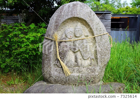 目擊者雙胞胎女神握手圖像 - 在Azumino 7325614