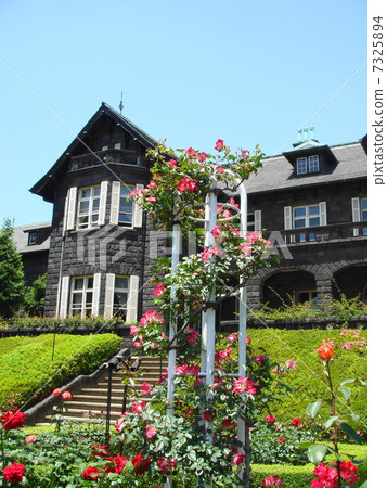 Roses and Western-style houses Roses and Western-style houses 7325894