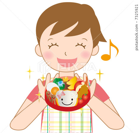 Mom makes lunch box Mom makes lunch box 7325921