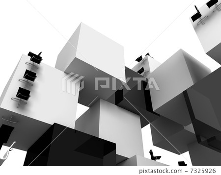 Abstract office Abstract office 7325926