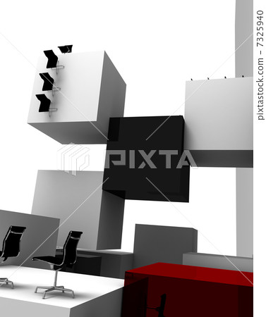 Abstract office 7325940