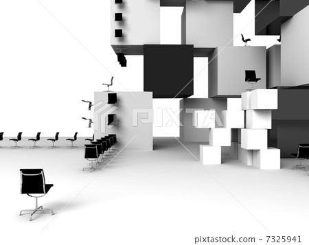 Abstract office 7325941