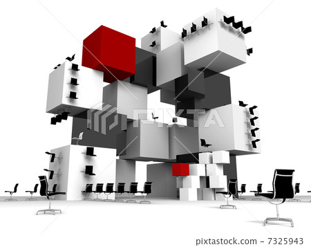 Abstract office 7325943