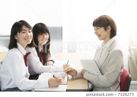 Learning cram school teacher teacher and student to teach Learning cram school teacher teacher and student to teach 7326273