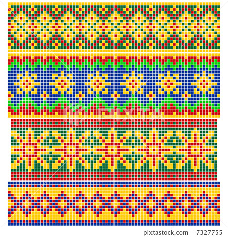 Set of Old Russian patterns - Stock Illustration [7327755] - PIXTA