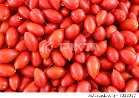 ripe tomato - food background 7328337