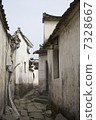  World heritage Ancient village in southern Anhui Nishizu-cho skyline 7328667