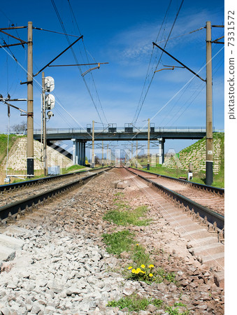 The railway The railway 7331572