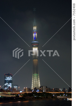 Tokyo Sky Tree Olympic Color 7332408