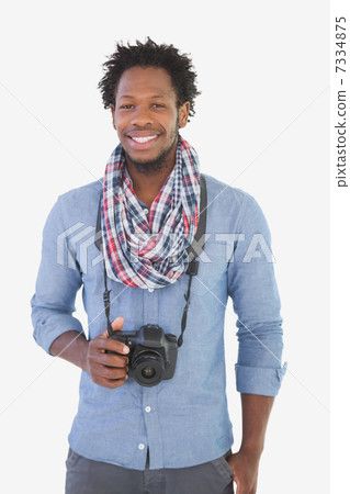Young handsome photographer 7334875
