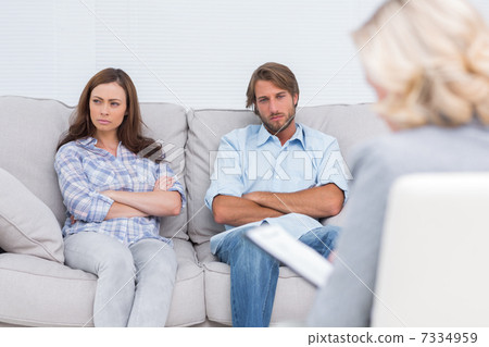 Young couple going through therapy Young couple going through therapy 7334959