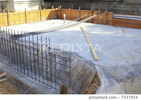 Foundation work of a detached house Foundation work of a detached house 7337854