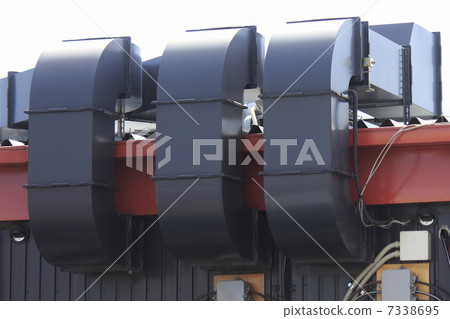 Ventilation equipment for roof of restaurant Ventilation equipment for roof of restaurant 7338695