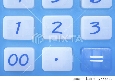 Calculator keyboard up 7338879