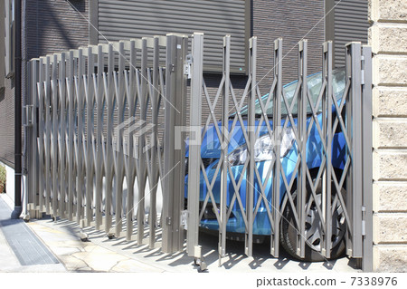Garage bellows gate gate Garage bellows gate gate 7338976