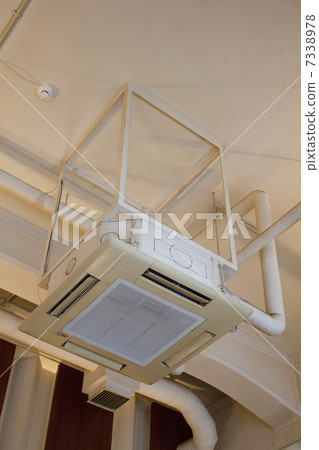 Hanging type air conditioning inside the building Hanging type air conditioning inside the building 7338978