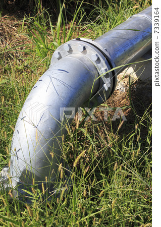 水管潛入地下 7339164