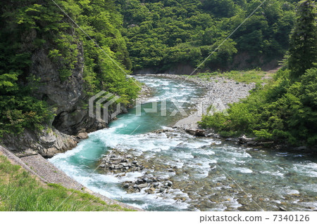 Kiizu River in early summer 7340126
