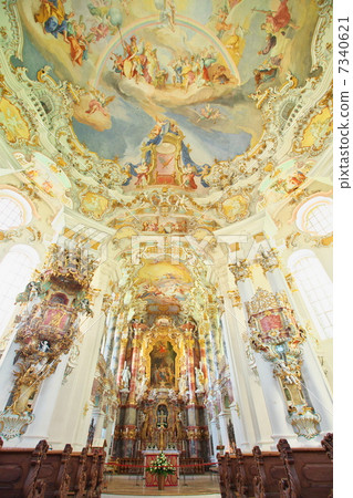 Inside the Wies Church 7340621