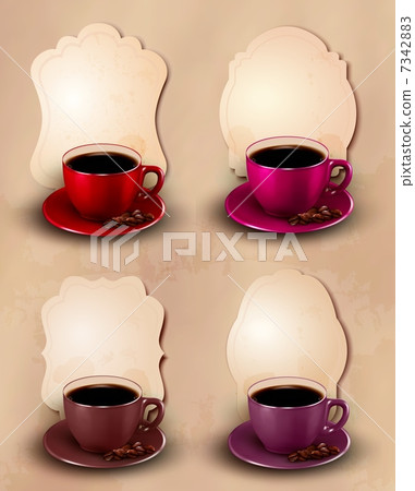Coffee design template. Vector illustration. Coffee design template. Vector illustration. 7342883