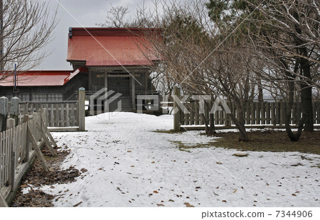 Esashi·Hiyama Gokoku神社嚴重感冒 7344906