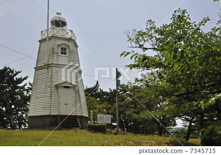 坂田·Himoyama六角燈塔在初夏 7345715
