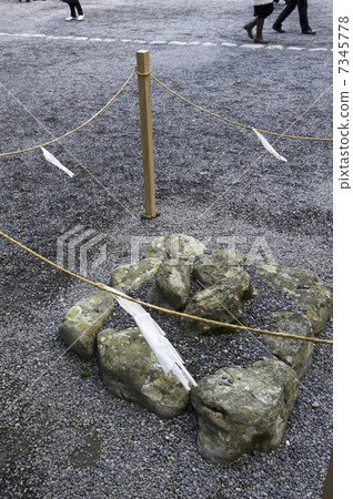 伊勢神宮，大神殿的節日場地 7345778