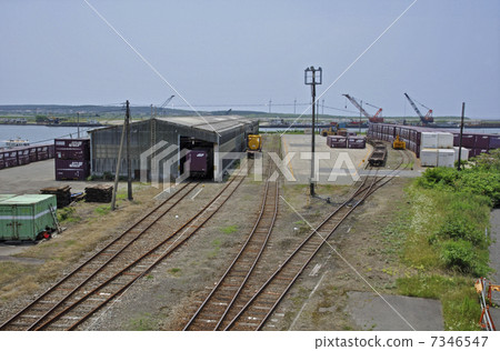 Sakata · JR Sakata port station in early summer 7346547