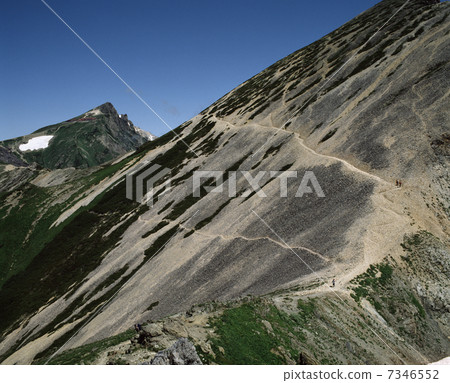 Northern Alps Hakuba-dake summer 7346552