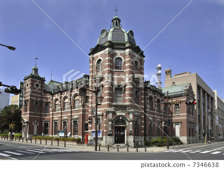 Morioka / Iwate Bank Nakanobashi Branch in early autumn 7346638